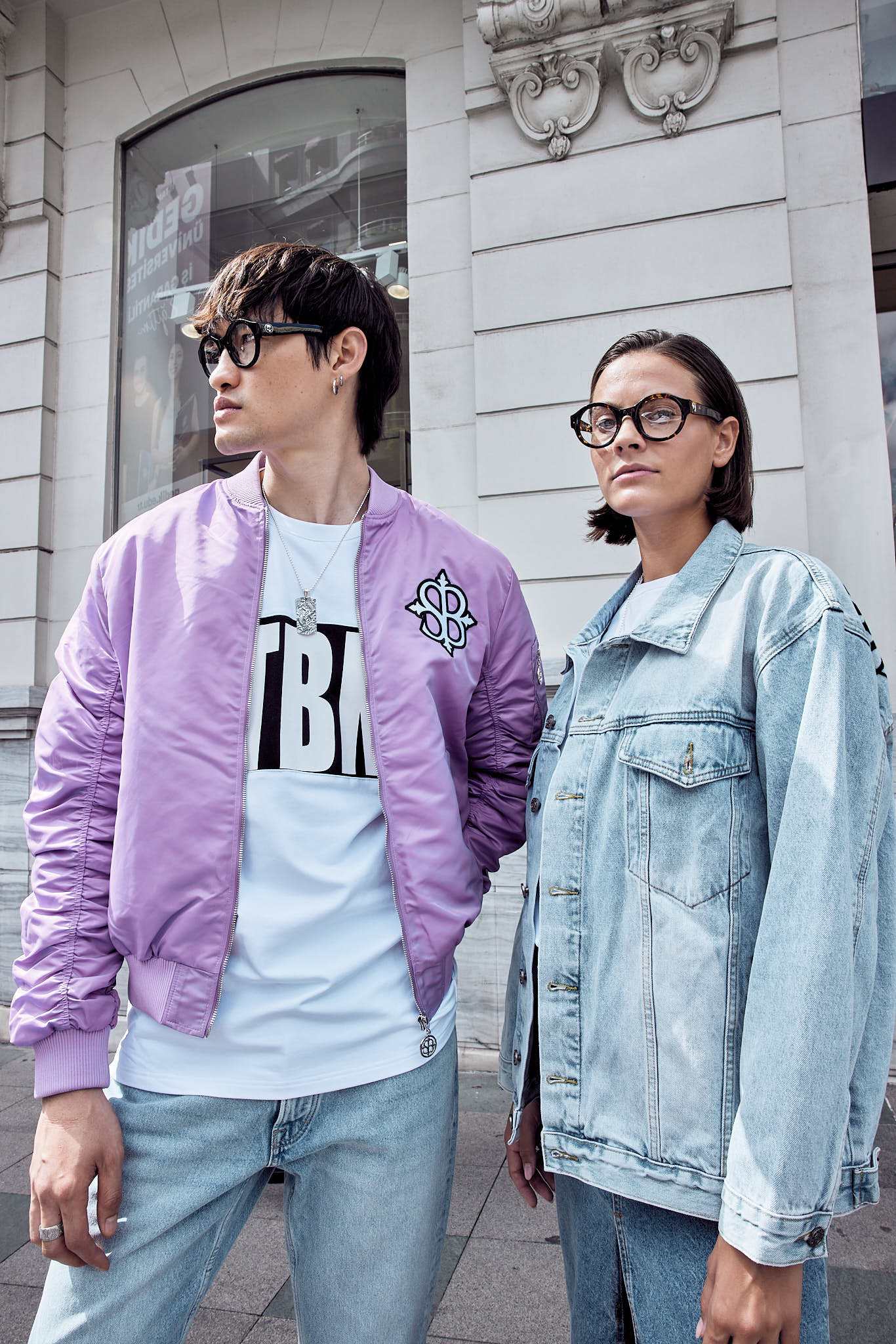 Bomber Jacket x Denim Jacket