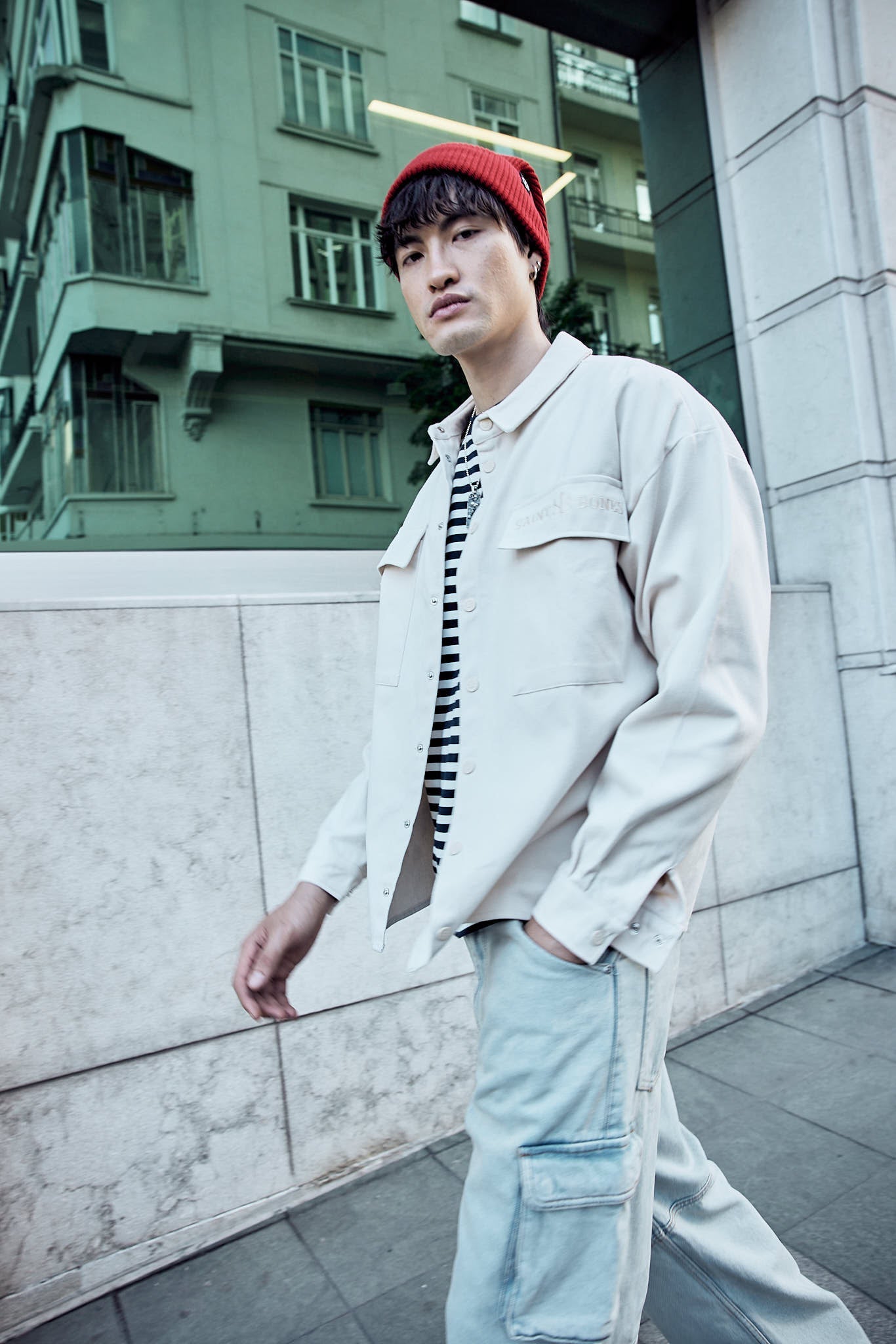 Navale T-shirt x Overshirt