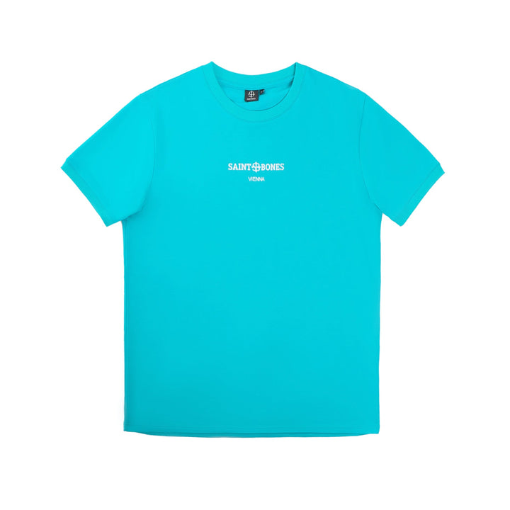 Saint Bones Vienna Turquoise Blue T-shirt