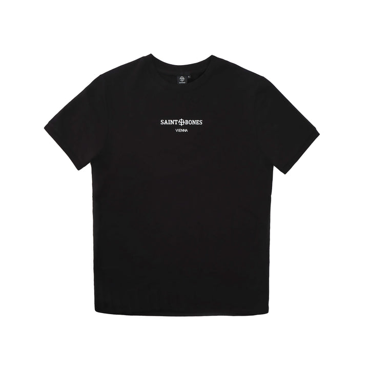 Saint Bones Vienna Black T-shirt