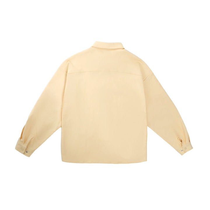 Cargo Overshirt in Eggshell