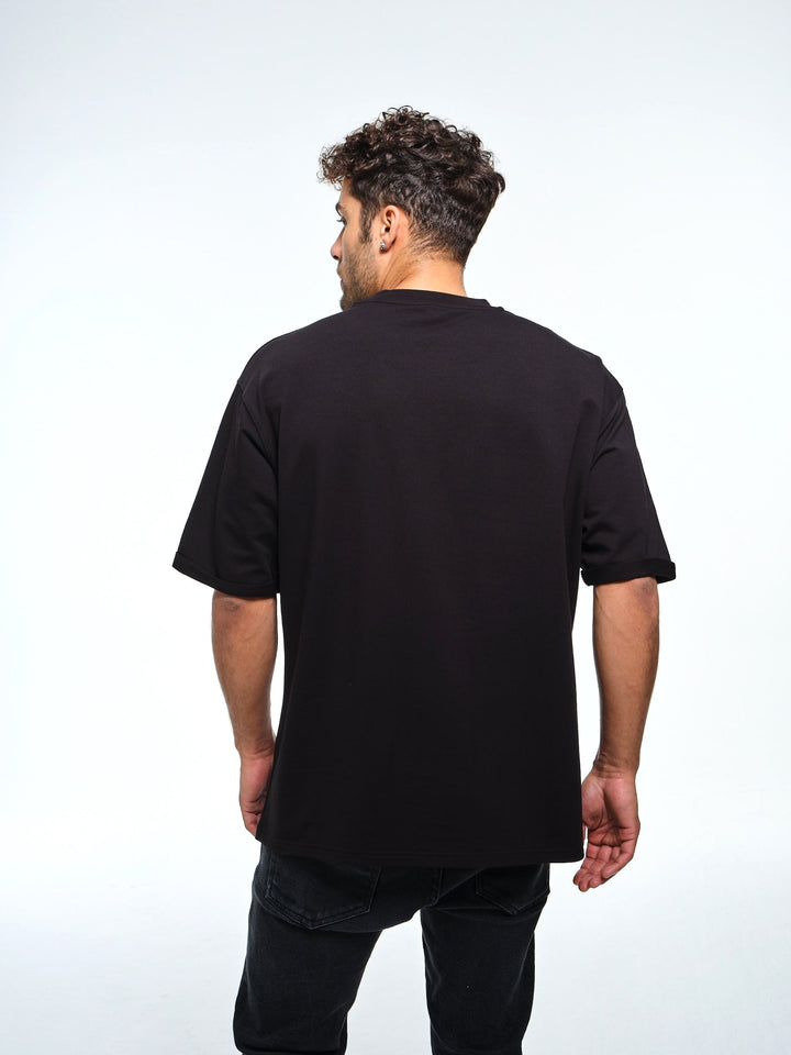 Kanagawa Black & Lavender T-shirt