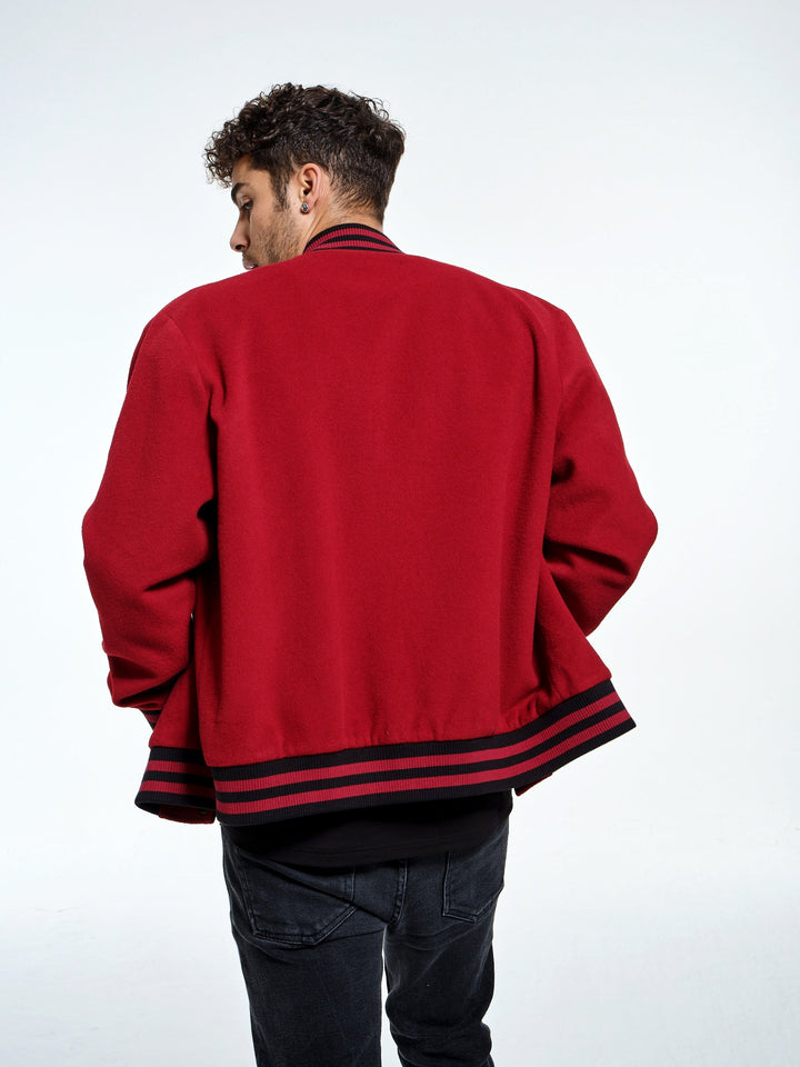 Fifty-three Carmine Bomber Jacket