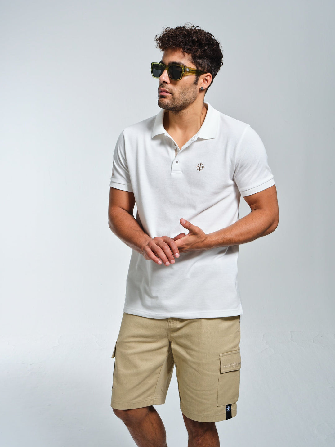 SB Fifty-three Polo in White