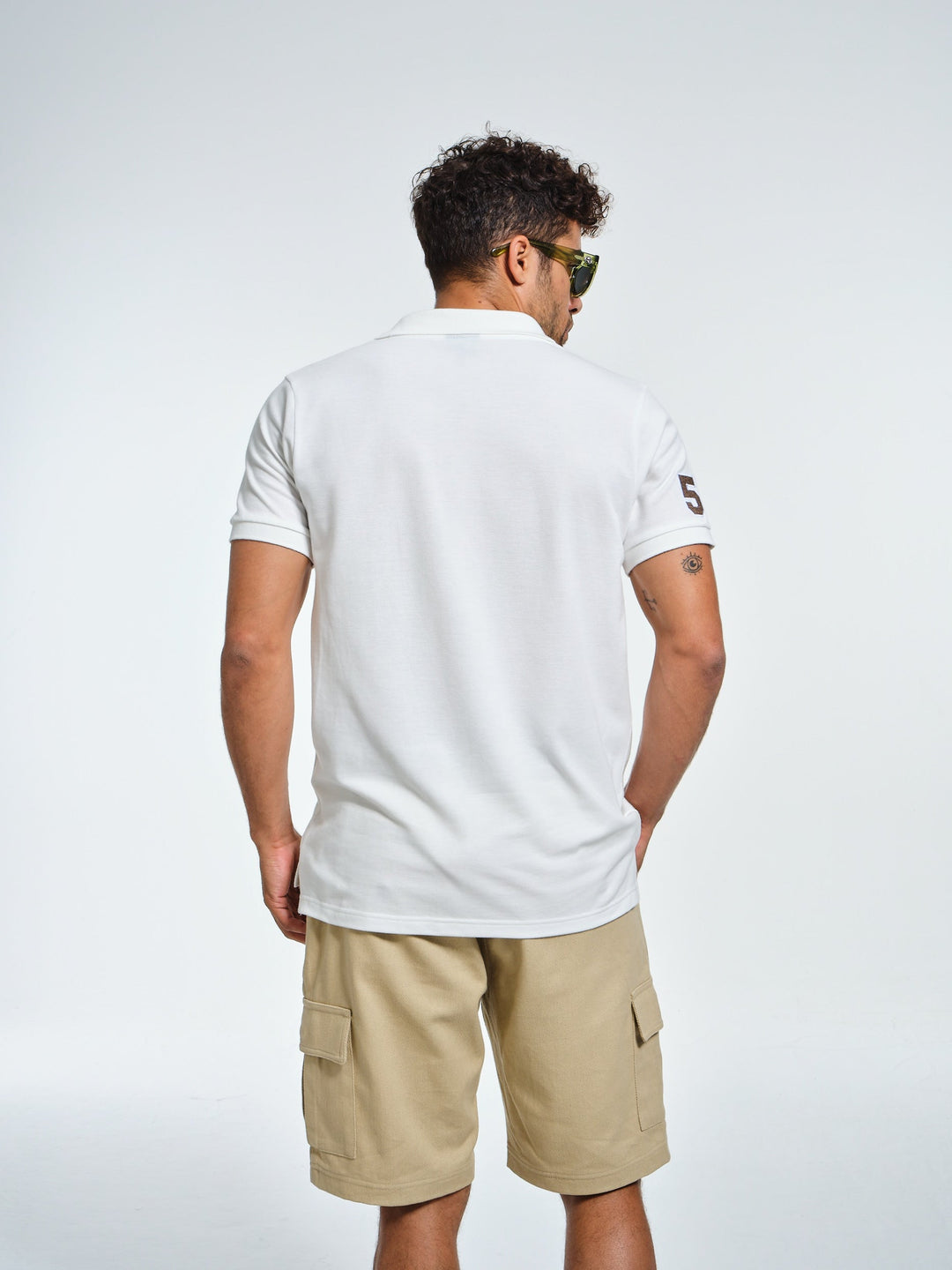 SB Fifty-three Polo in White