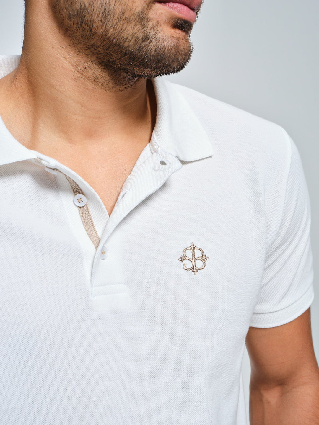 SB Fifty-three Polo in White