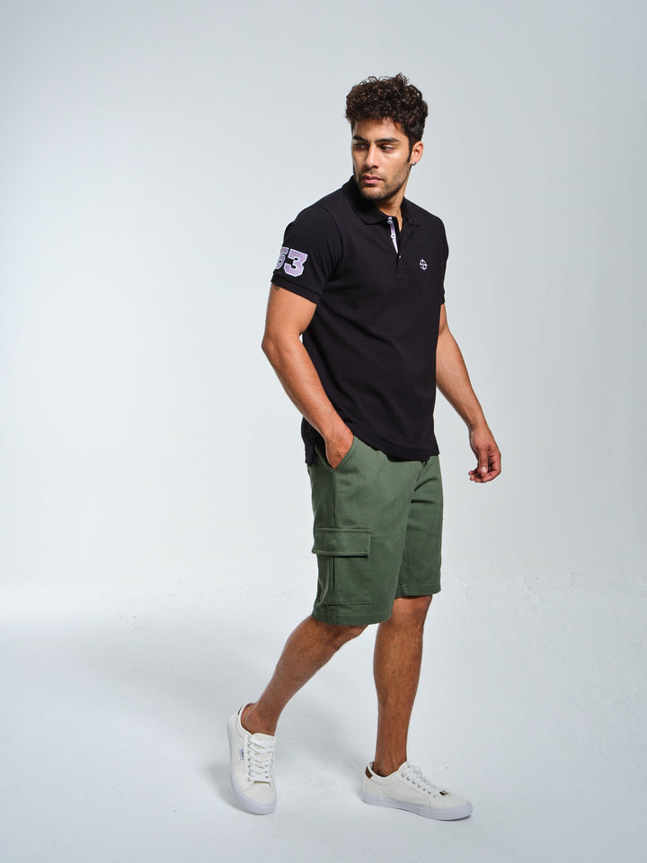 SB Cargo Shorts in Moss Green