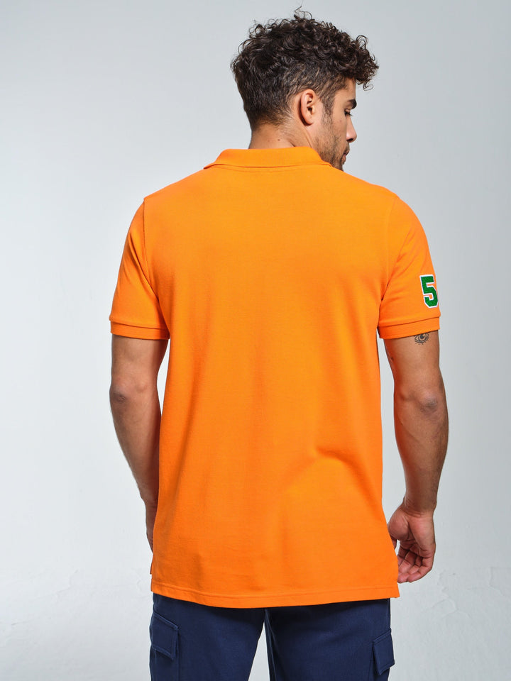 SB Fifty-three Polo in Vibrant Orange