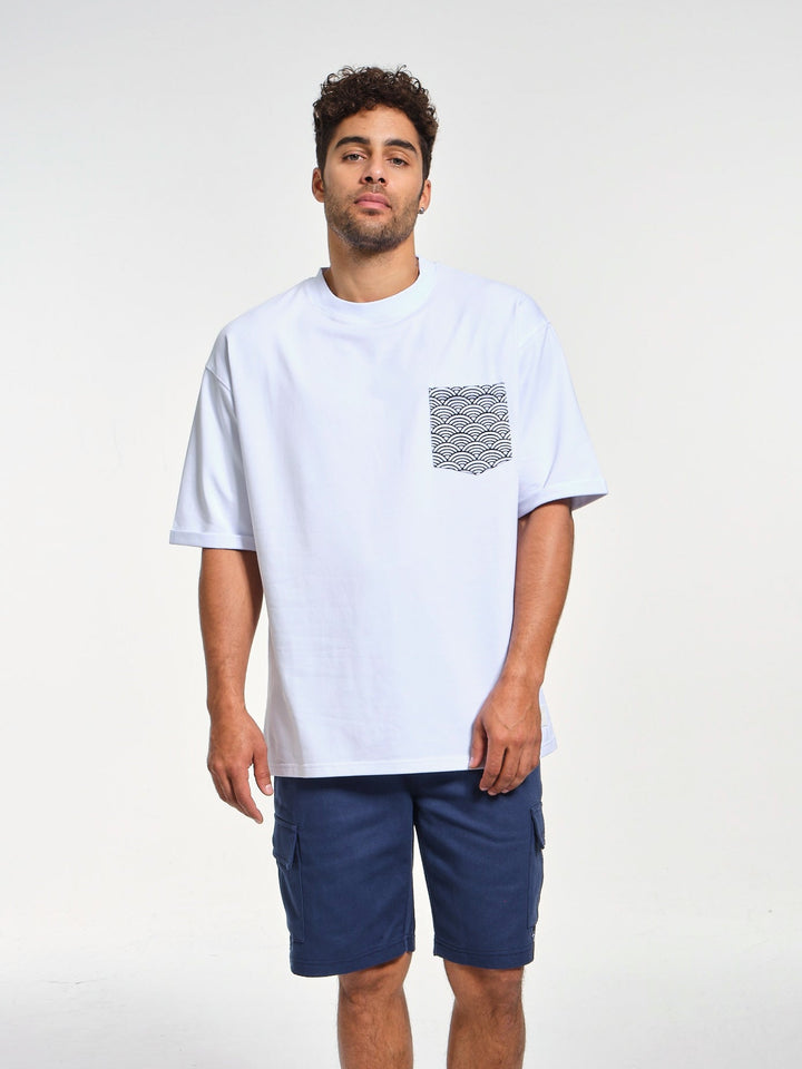 Kanagawa White & Black T-shirt