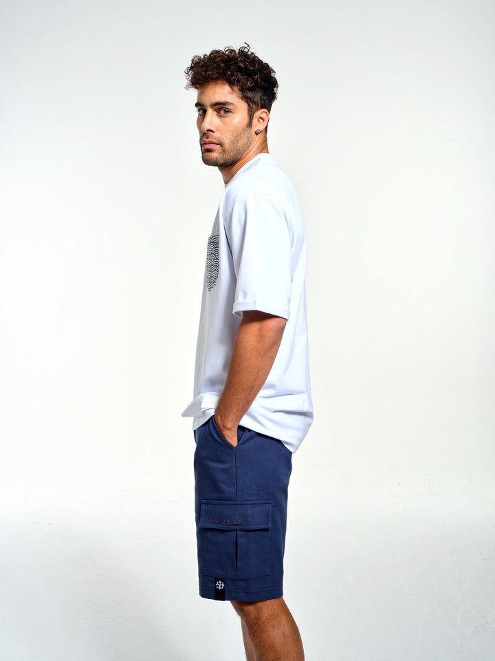 Kanagawa White & Black T-shirt