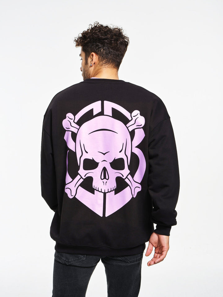 Rebel Black & Lavender Sweatshirt