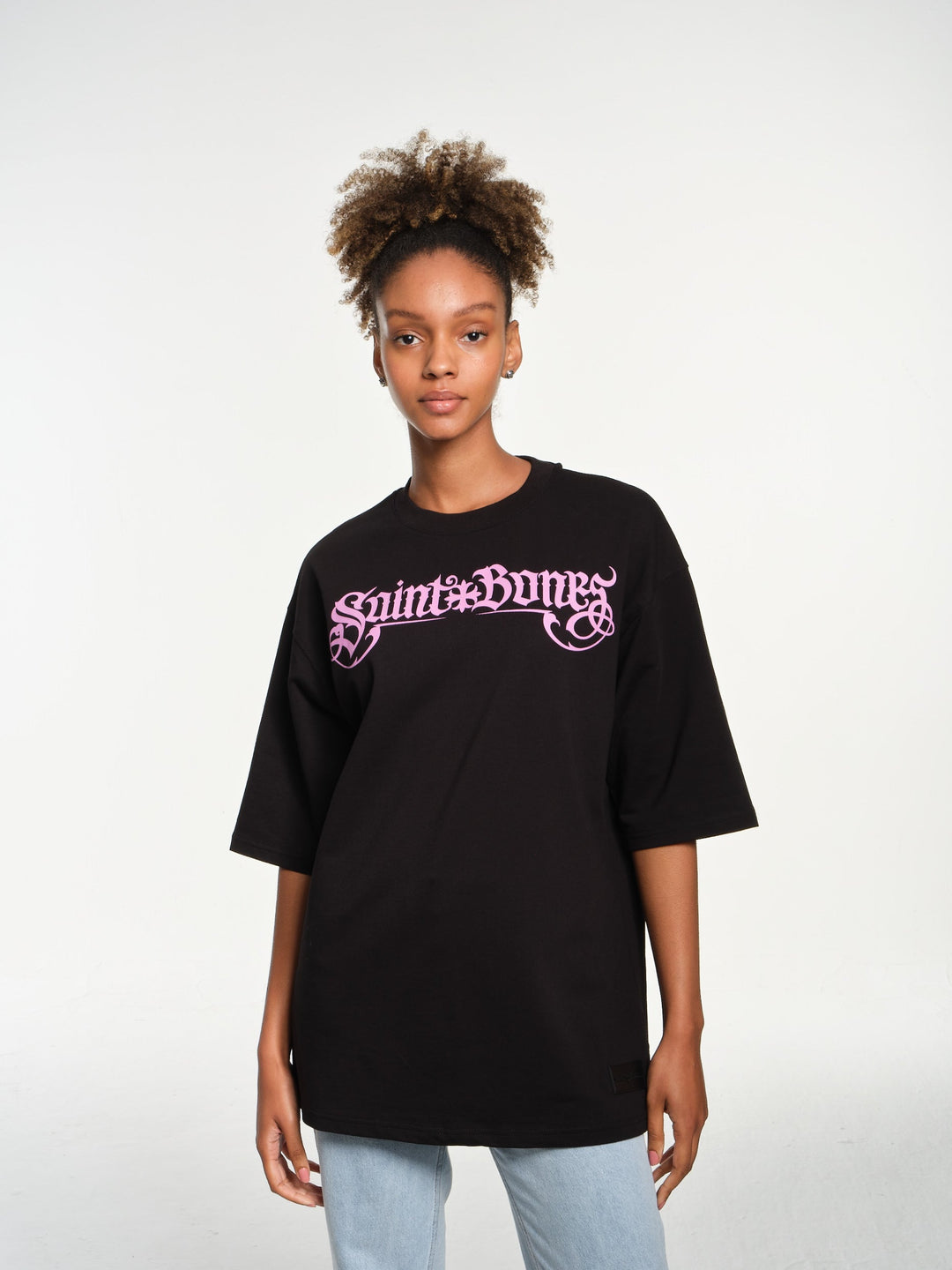 Black & Lavender Roger T-shirt