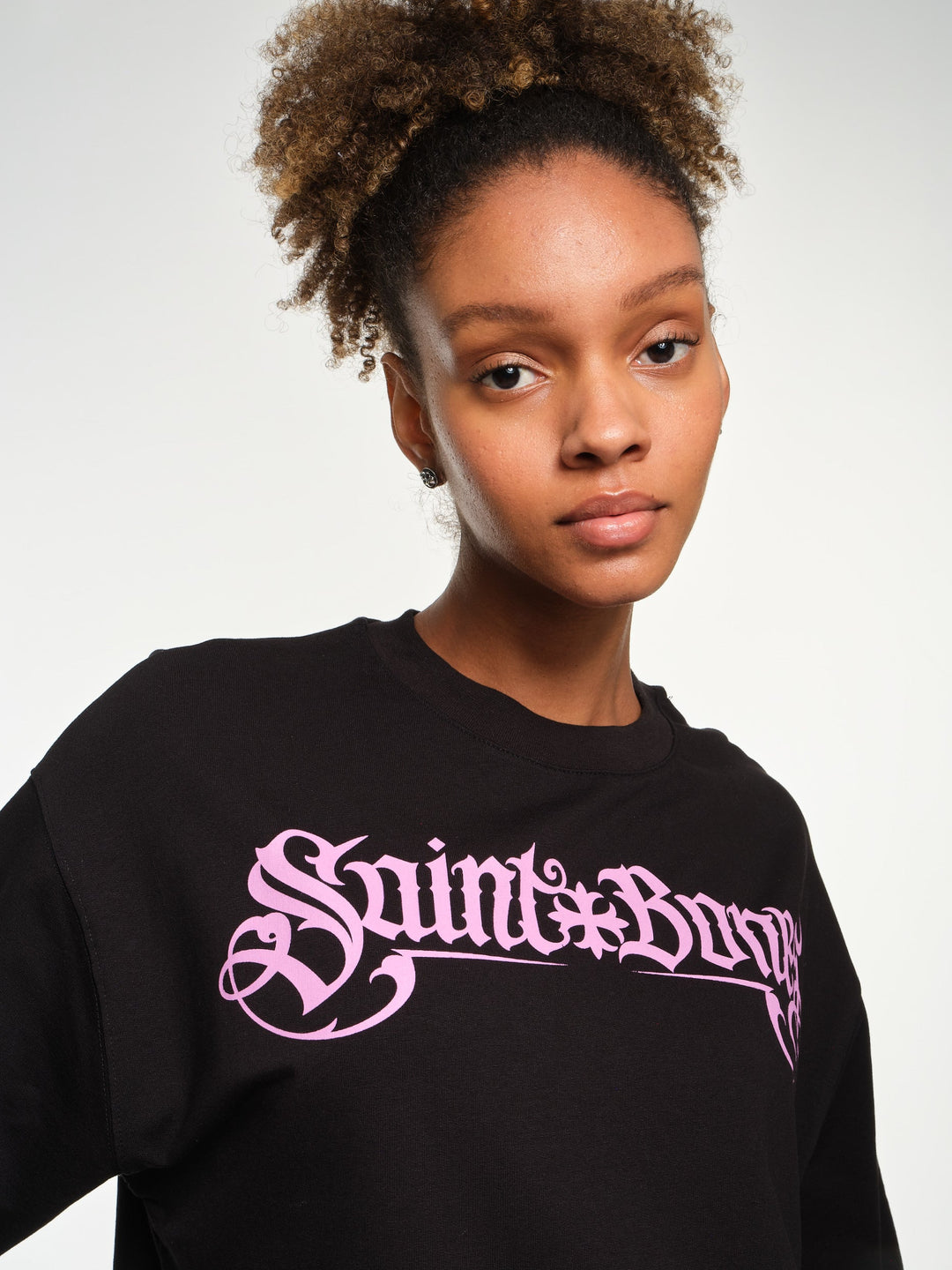 Black & Lavender Roger T-shirt