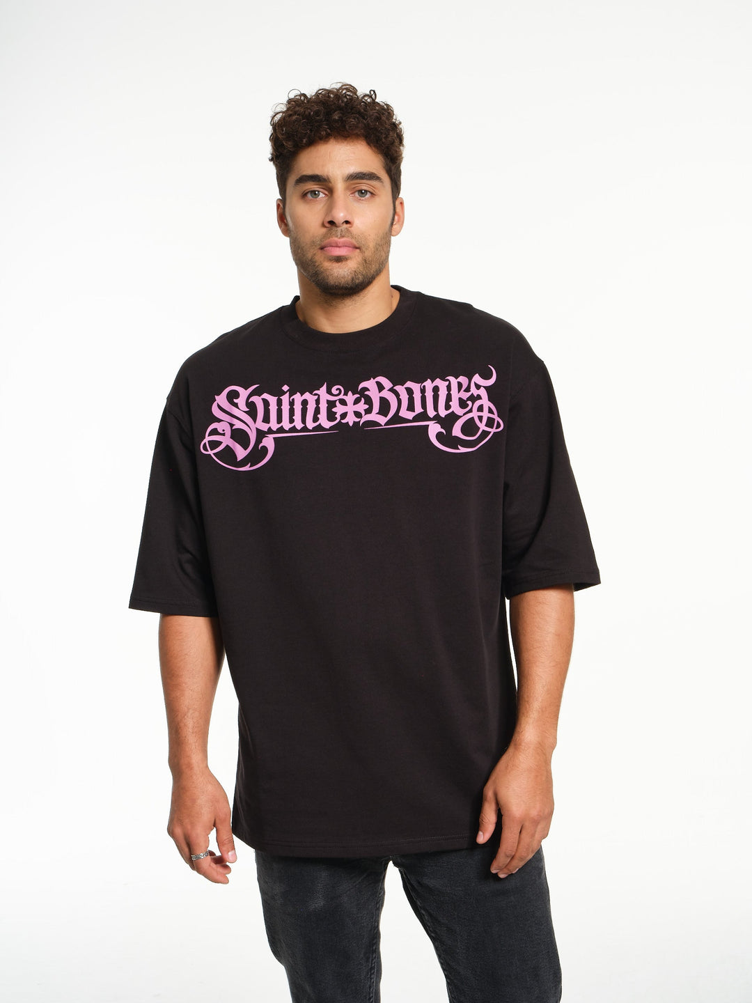 Black & Lavender Roger T-shirt