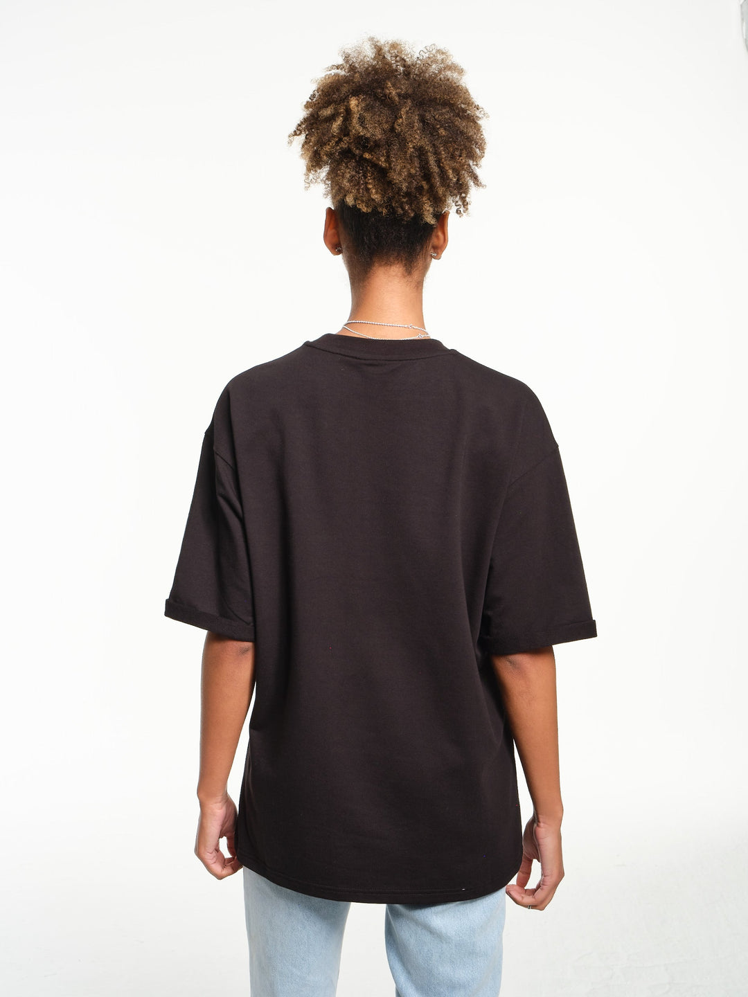 Kanagawa Black & Lavender T-shirt