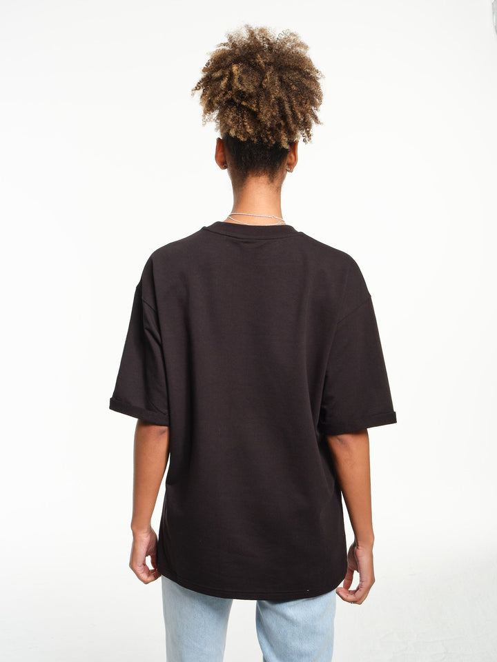 Kanagawa Black & Lavender T-shirt