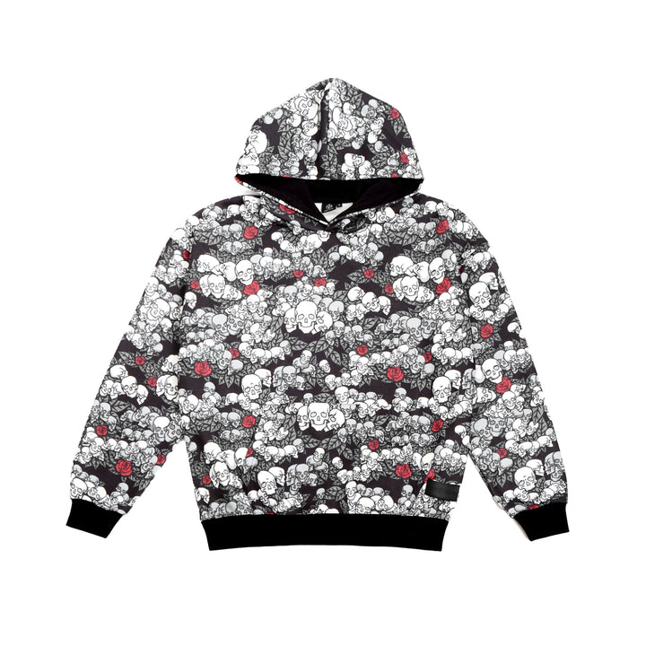 Skulls n Roses Red Hoodie