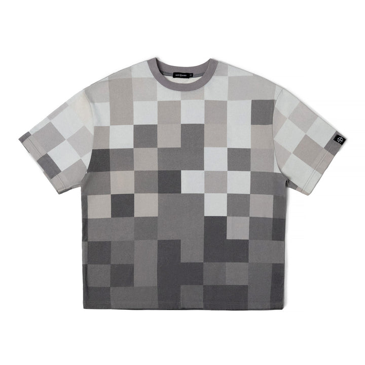 Signature Pixel in Grayscale T-shirt