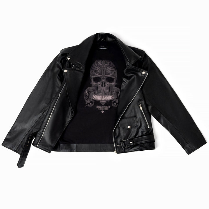SB Leather Biker Jacket