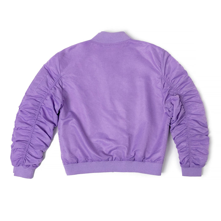 SB Signature Lavender Bomber Jacket