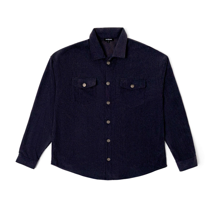 SB Corduroy Shirt in Night Blue