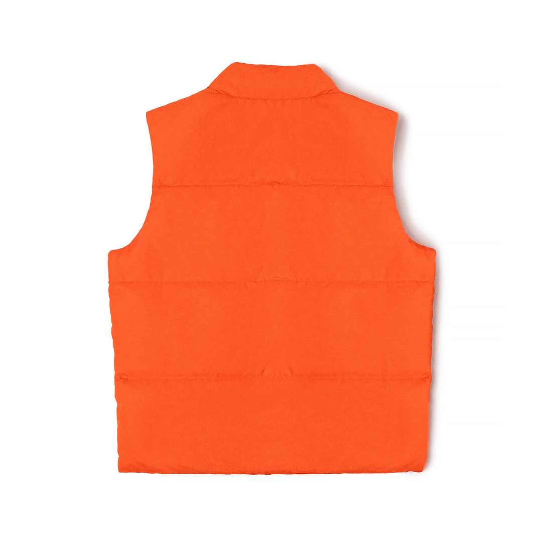 SB Puffer Vest in Vibrant Orange