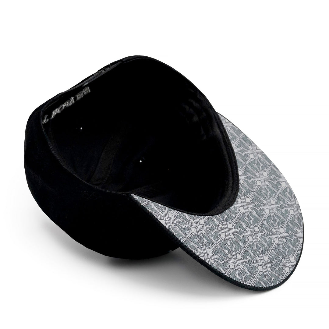 SB Cross Black on Black Snapback