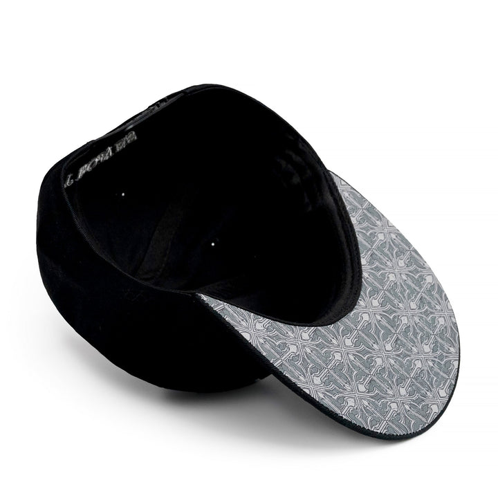 SB Cross Black on Black Snapback