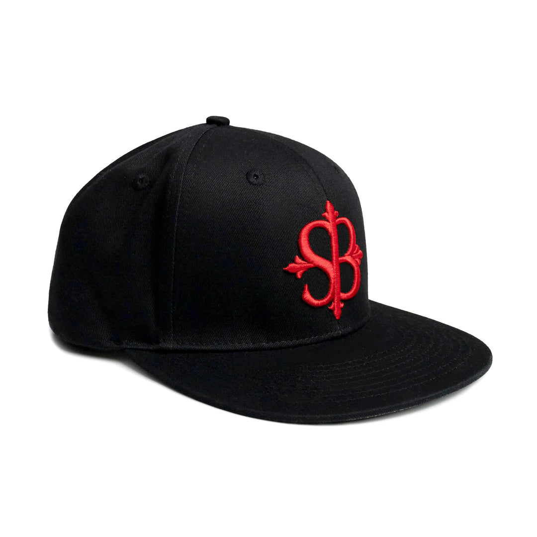 SB Motif Carmine on Black Snapback