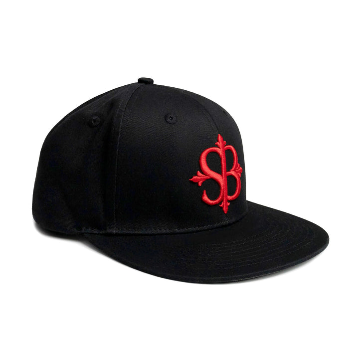 SB Motif Carmine on Black Snapback