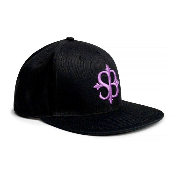 SB Motif Signature Lavender on Black Snapback