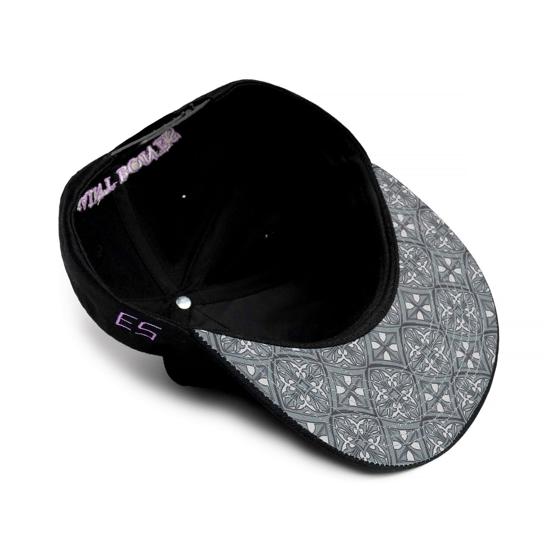 SB Motif Signature Lavender on Black Snapback